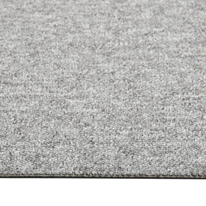 Quadrotte di Moquette 20 pz 5 m² 50x50 cm Grigio Chiaro 147310