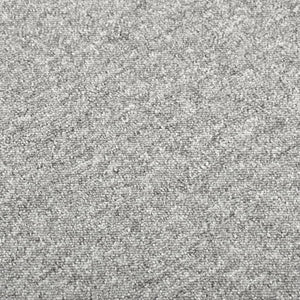 Quadrotte di Moquette 20 pz 5 mÂ² 50x50 cm Grigio Chiaro cod mxl 46481