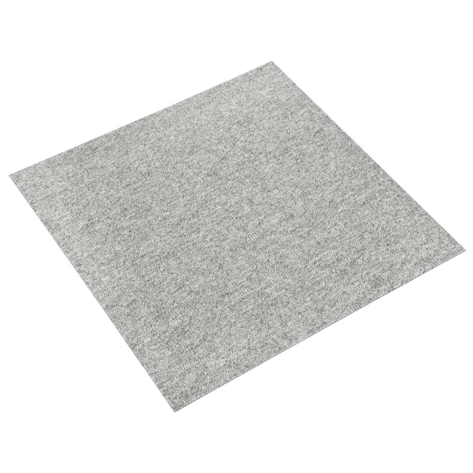 Tappeto 20 pcs Grigio chiaro 50 x 50 cm 100% Polipropilene 42046747