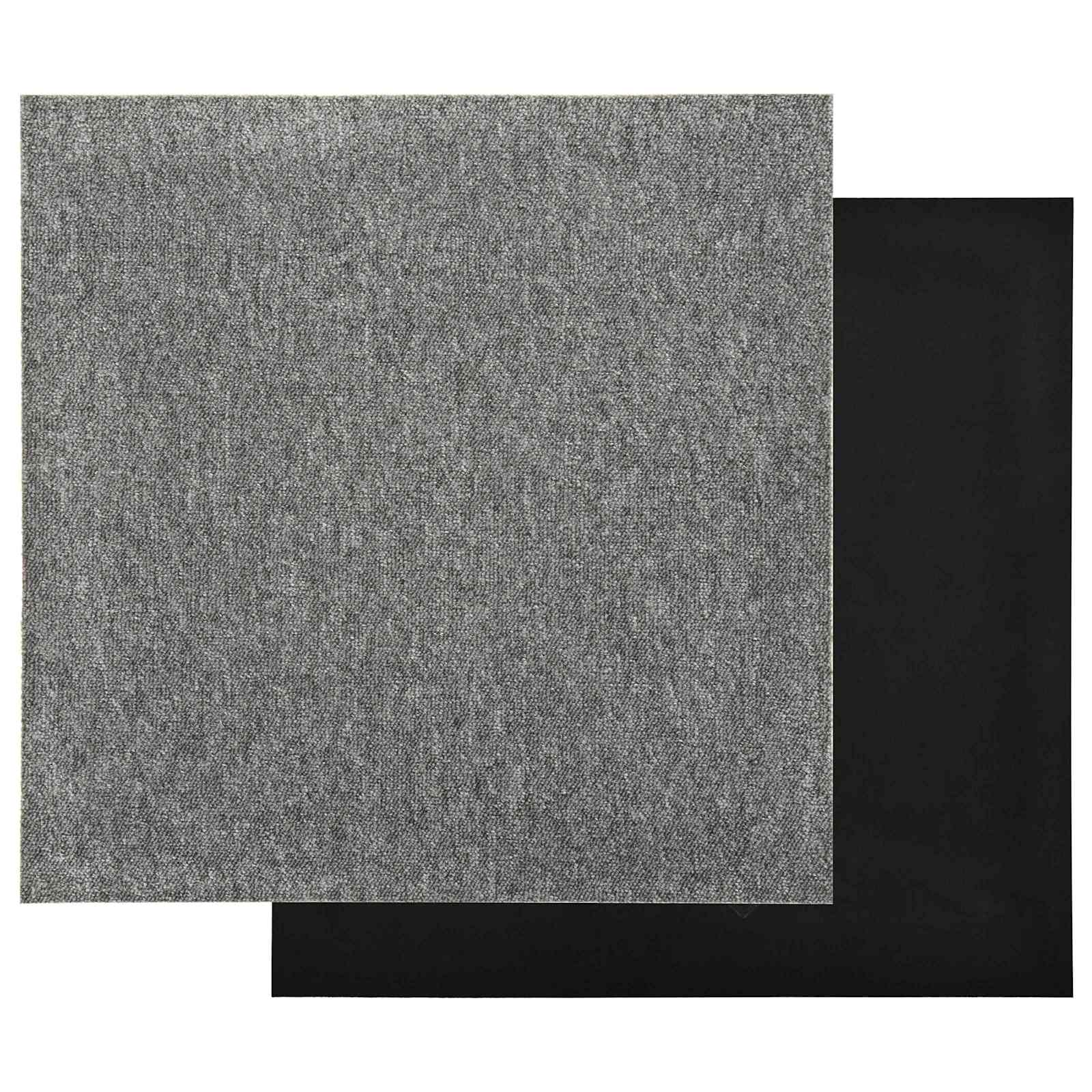 Tappeto 20 pcs Grigio 50 x 50 cm 100% Polipropilene 42046748