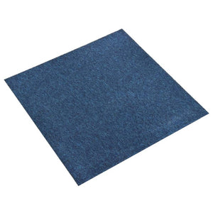 Quadrotte di Moquette 20 pz 5 mÂ² 50x50 cm Blu Scuro cod mxl 49550