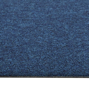 Quadrotte di Moquette 20 pz 5 mÂ² 50x50 cm Blu Scuro cod mxl 49550