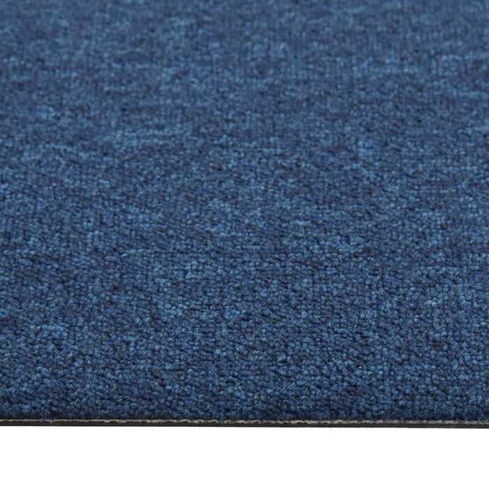 Quadrotte di Moquette 20 pz 5 mÂ² 50x50 cm Blu Scuro cod mxl 49550