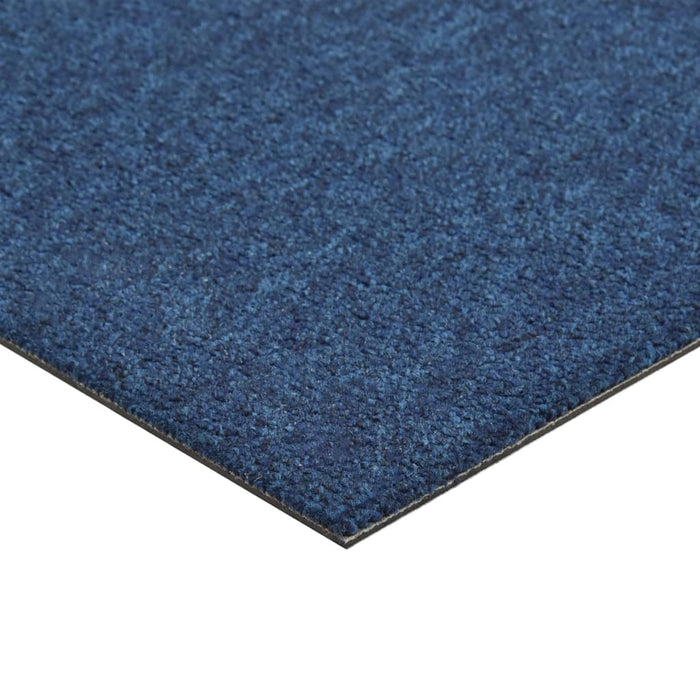 Quadrotte di Moquette 20 pz 5 mÂ² 50x50 cm Blu Scuro cod mxl 49550