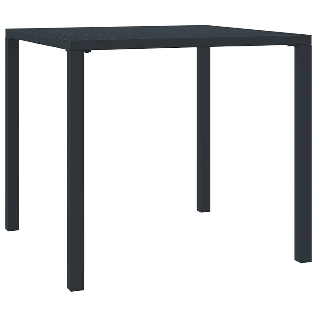 Sedie da Esterno 4 pz Design a Rete in Acciaio Nero cod mxl 43328