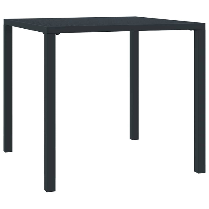 Sedie da Esterno 4 pz Design a Rete in Acciaio Nero cod mxl 43328