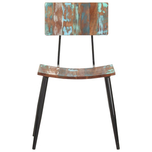 Sedie da Pranzo 6 pz in Legno Massello di Recupero 3056369