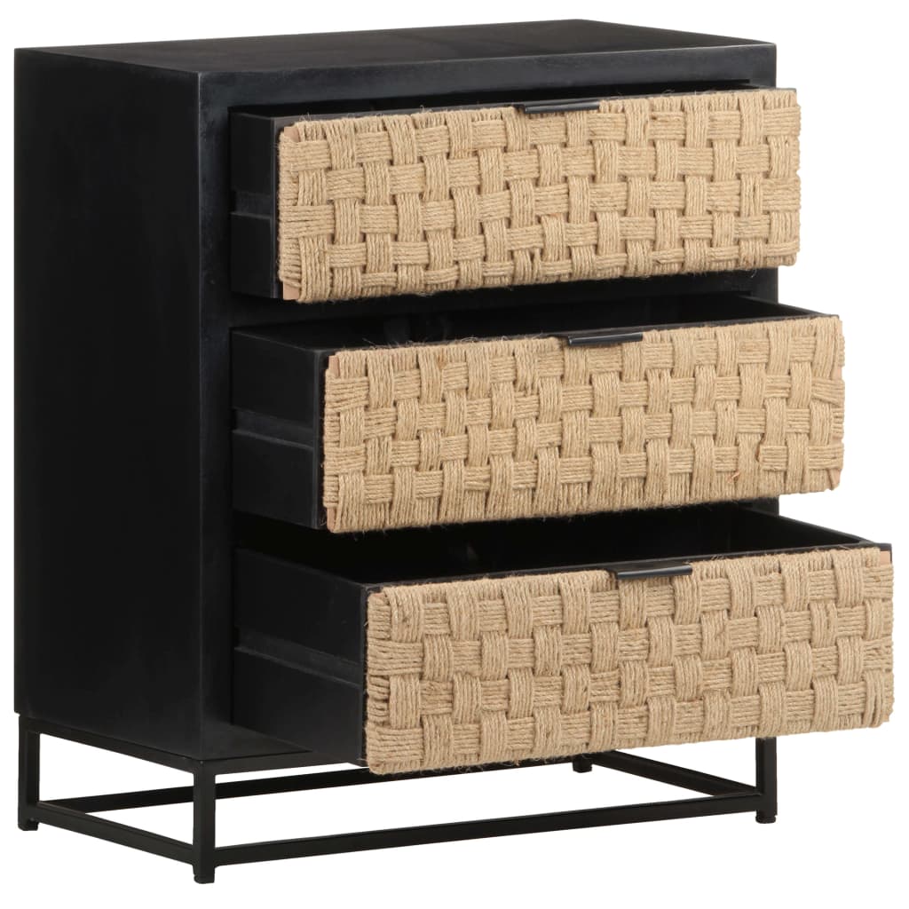 Credenza 60x35x70 cm in Legno Massello di Mango 323492