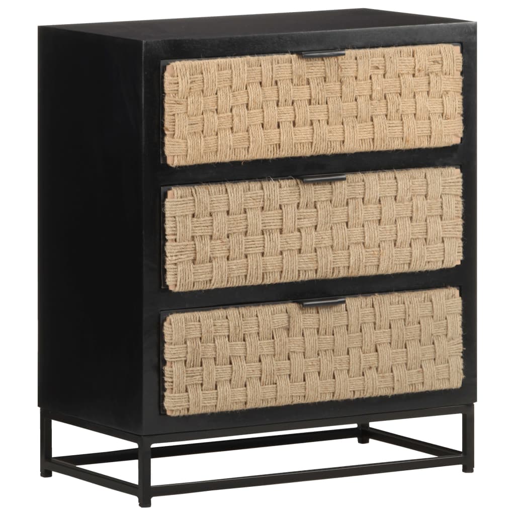 Credenza 60x35x70 cm in Legno Massello di Mango 323492