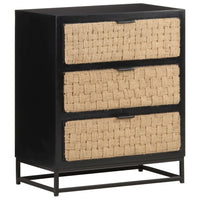 Credenza 60x35x70 cm in Legno Massello di Mango 323492