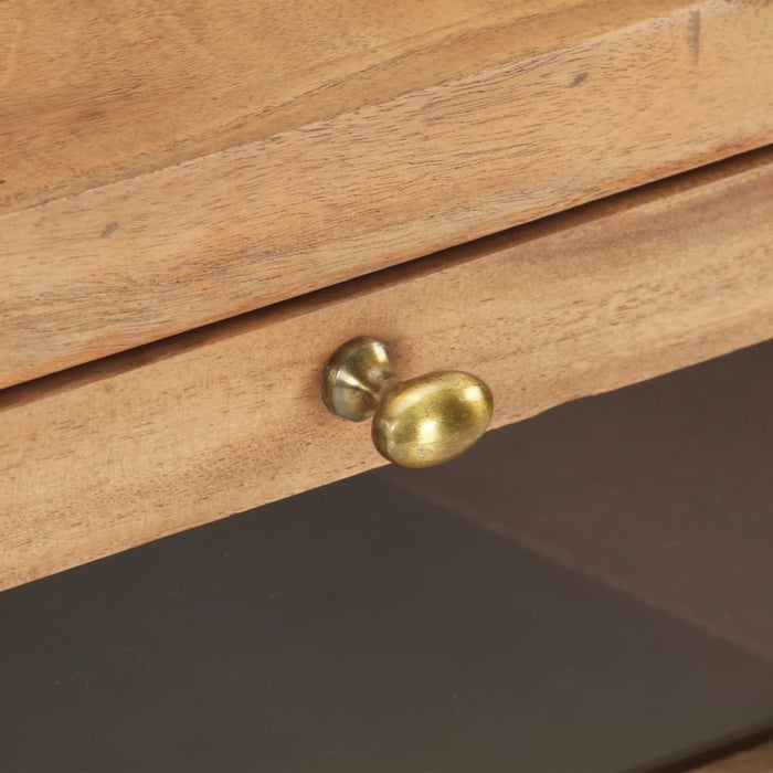 Comodino 40x30x50 cm in Legno Massello di Acacia 323507