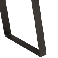 Tavolo Consolle 100x35x76cm in Massello d'Acacia con Bordi Vivi 323522