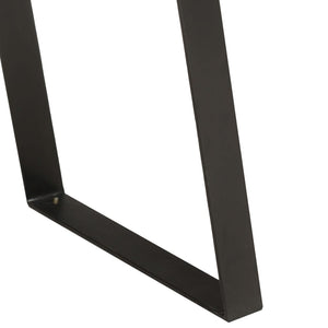 Tavolo Consolle 100x35x76cm in Massello d'Acacia con Bordi Vivi 323522