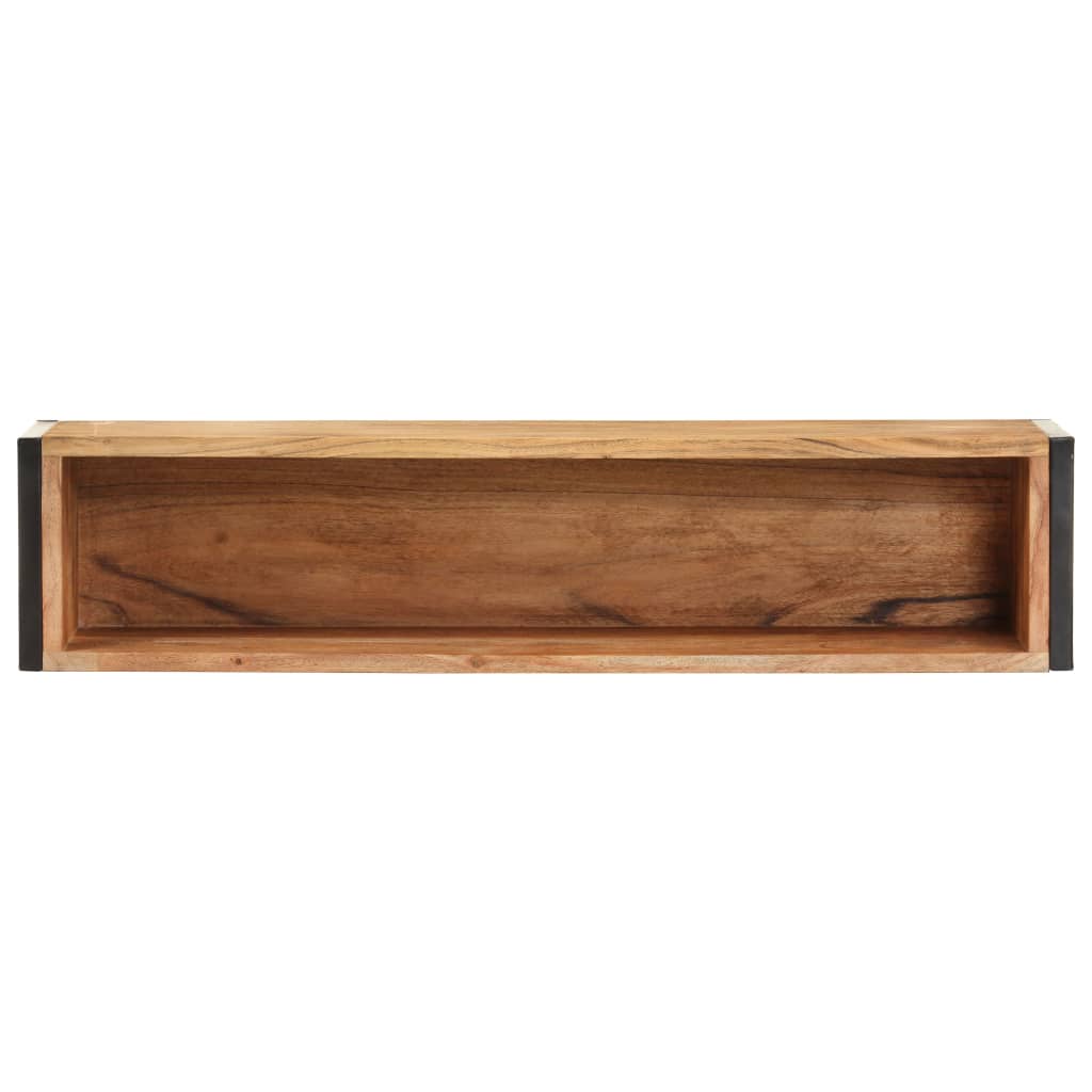 Fioriera-Vaso-Contenitore per Piante 90x20x68 cm in Legno Massello di Acacia