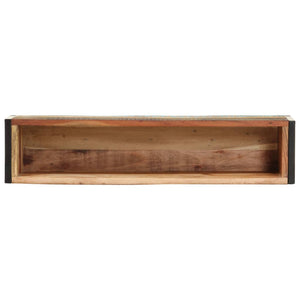 Fioriera-Vaso-Contenitore per Piante 90x20x68 cm in Legno Massello di Recupero