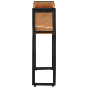 Fioriera 60x20x68 cm in Legno Massello di Acacia