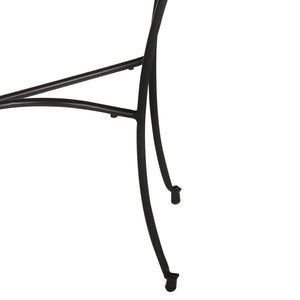 Tavolino Laterale 110x40x77 cm in Legno Massello di Mango 321948