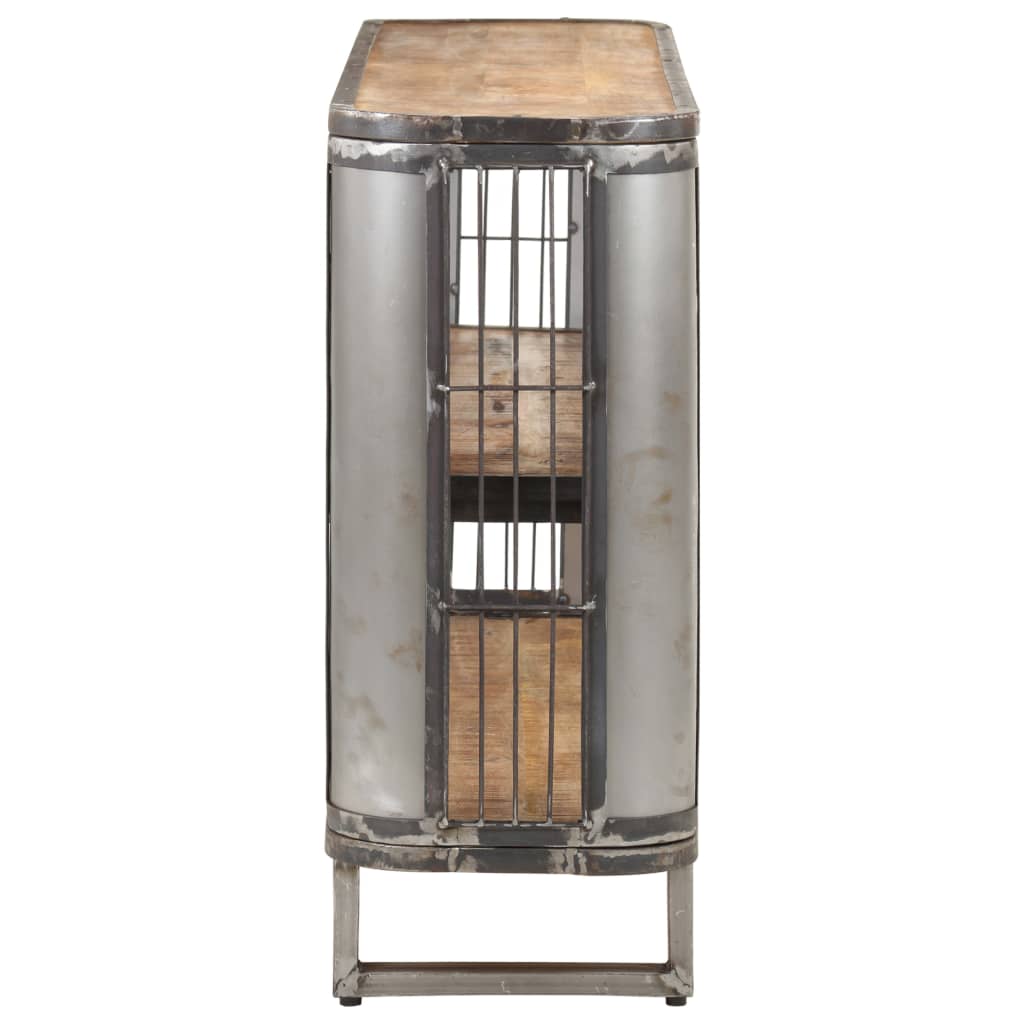 Credenza 120x30x73 cm in Legno Massello di Mango 321951