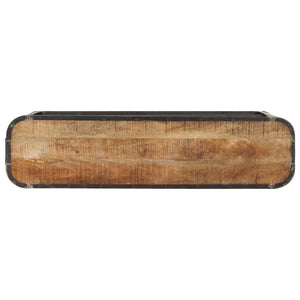 Credenza 120x30x73 cm in Legno Massello di Mango 321951