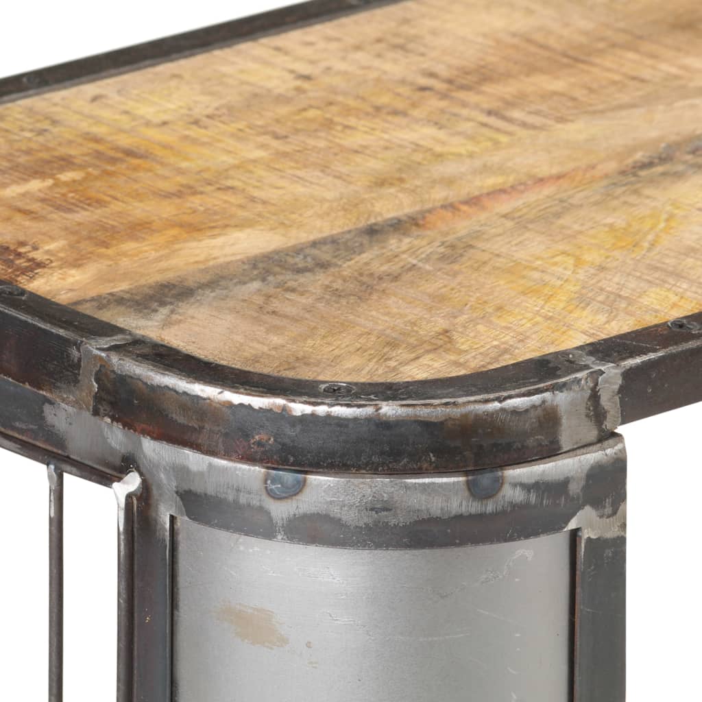 Credenza 120x30x73 cm in Legno Massello di Mango 321951