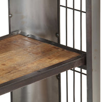 Credenza-Buffet-Armadio da cucina 120x30x73 cm in Legno Massello di Mango