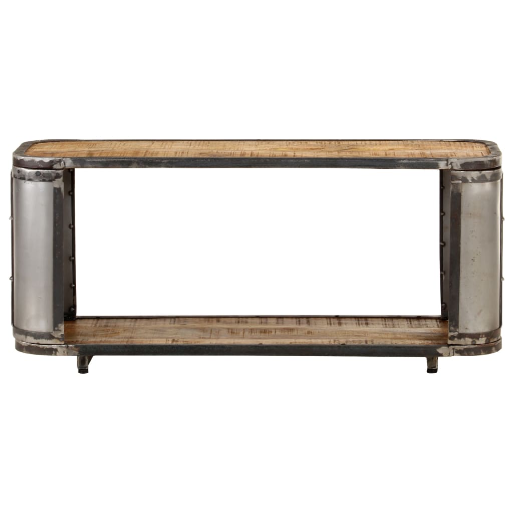Mobile Porta TV 90x30x40 cm in Legno Massello di Mango 321959