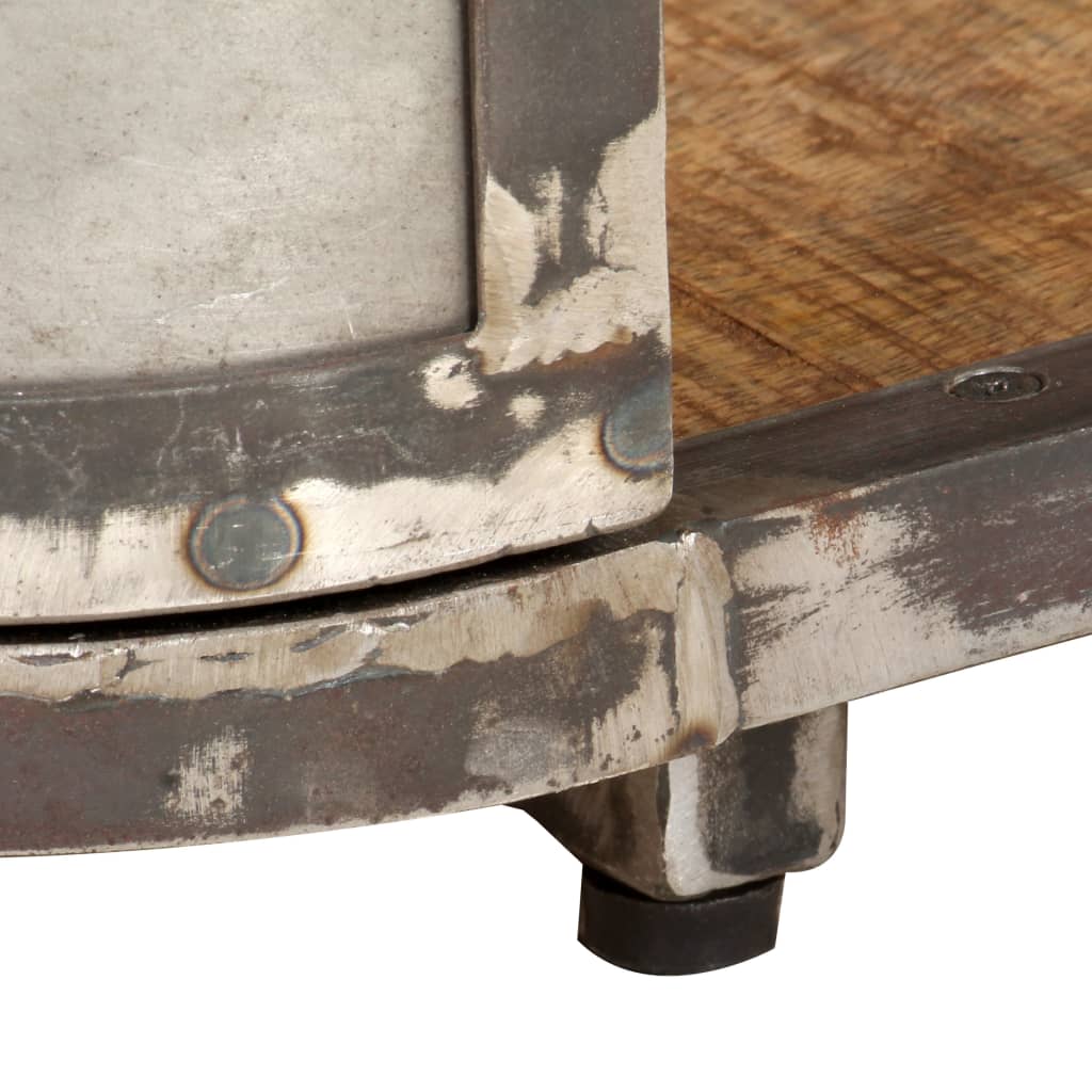 Mobile Porta TV 90x30x40 cm in Legno Massello di Mango 321959