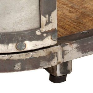 Mobile Porta TV 90x30x40 cm in Legno Massello di Mango 321959