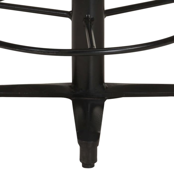 Sgabelli da Bar 2 pz 66 cm in Legno Massello di Mango 321962