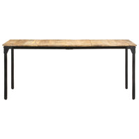 Tavolo da Pranzo 180x90x76 cm in Legno di Mango Grezzo 321975