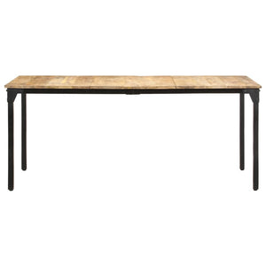 Tavolo da Pranzo 180x90x76 cm in Legno di Mango Grezzo 321975