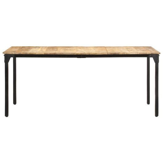 Tavolo da Pranzo 180x90x76 cm in Legno di Mango Grezzo 321975