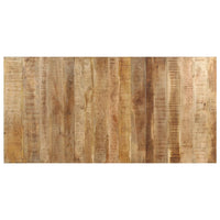 Tavolo da Pranzo 200x100x76 cm in Legno di Mango Grezzo