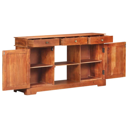 Credenza 135x35x75 cm in Legno Massello di Acacia 323543