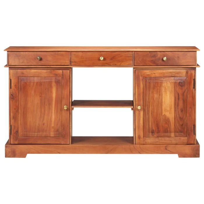 Credenza 135x35x75 cm in Legno Massello di Acacia 323543