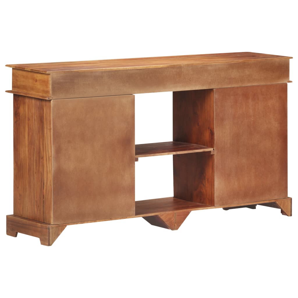 Credenza 135x35x75 cm in Legno Massello di Acacia 323543