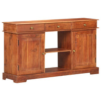 Credenza 135x35x75 cm in Legno Massello di Acacia 323543