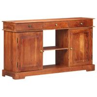 Credenza 135x35x75 cm in Legno Massello di Acacia 323543