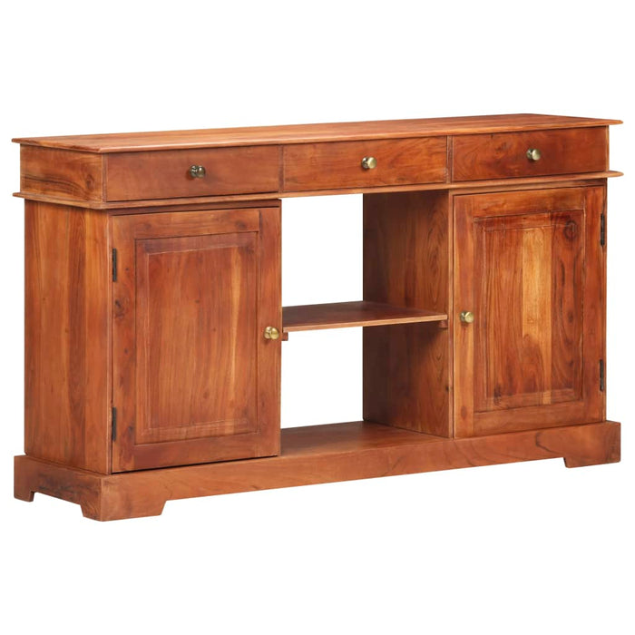 Credenza 135x35x75 cm in Legno Massello di Acacia 323543
