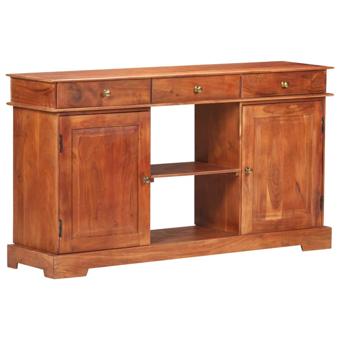 Credenza 135x35x75 cm in Legno Massello di Acacia 323543