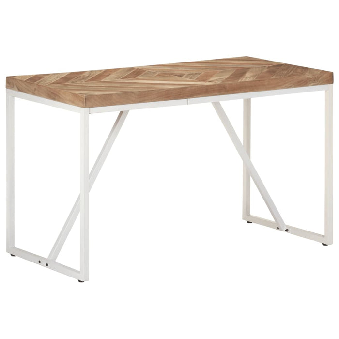 Tavolo da Pranzo 120x60x76 cm Legno Massello di Acacia e Mango 323545