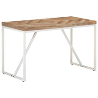 Tavolo da Pranzo 120x60x76 cm Legno Massello di Acacia e Mango 323545