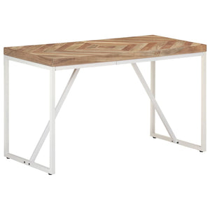 Tavolo da Pranzo 120x60x76 cm Legno Massello di Acacia e Mango 323545