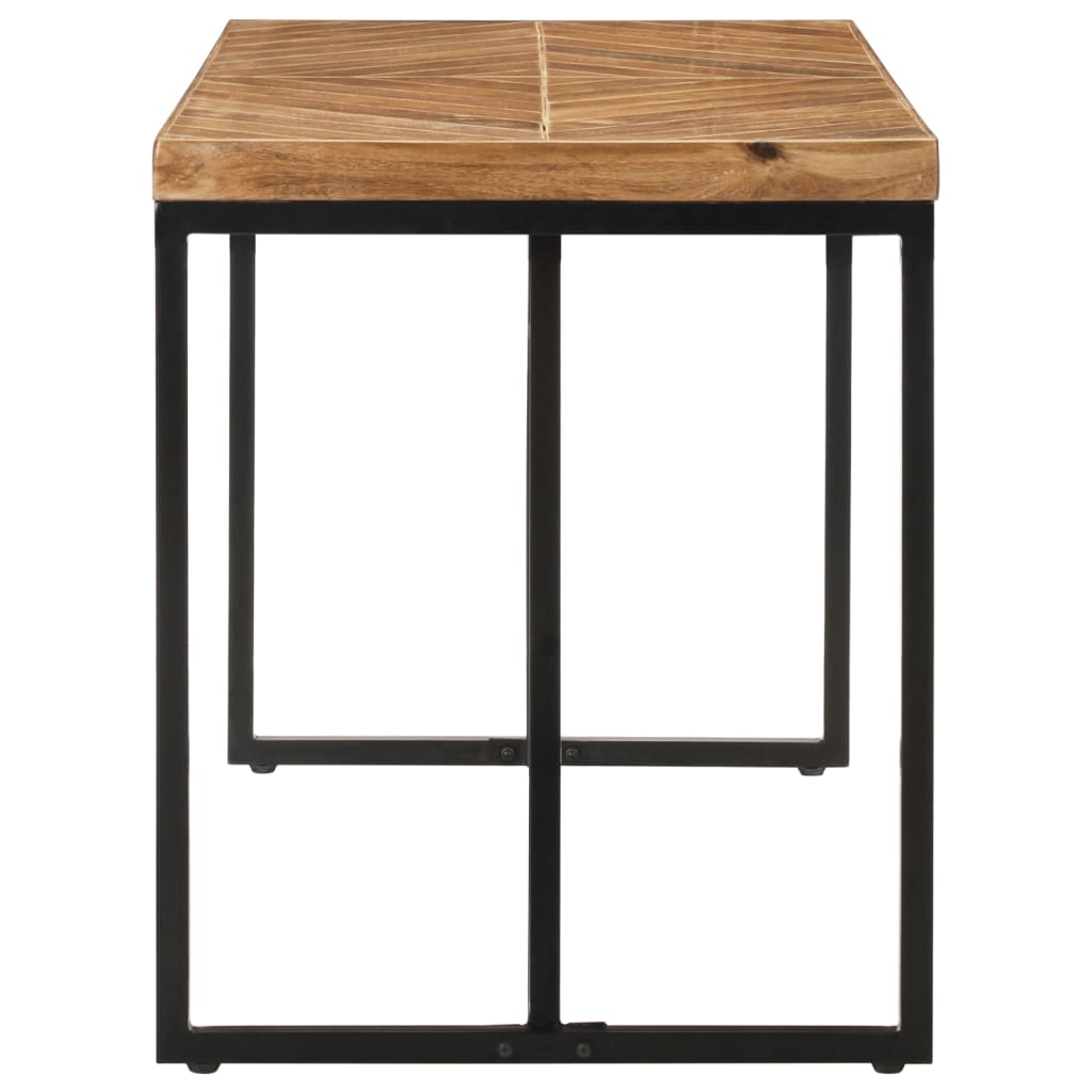 Tavolo da Pranzo 120x60x76 cm Legno Massello di Acacia e Mango 323546