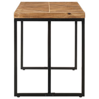 Tavolo da Pranzo 120x60x76 cm Legno Massello di Acacia e Mango 323546