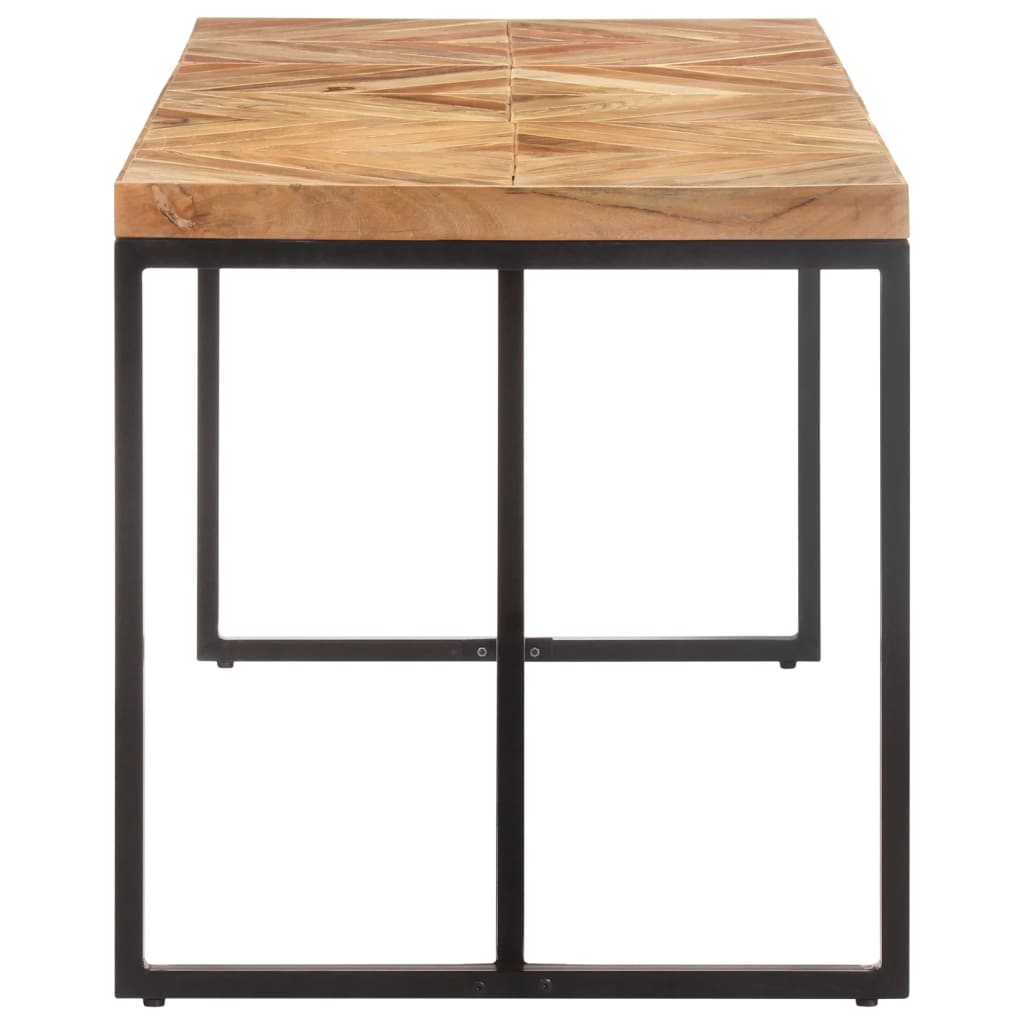 Tavolo da Pranzo 160x70x76 cm in Legno Massello Acacia e Mango 323550