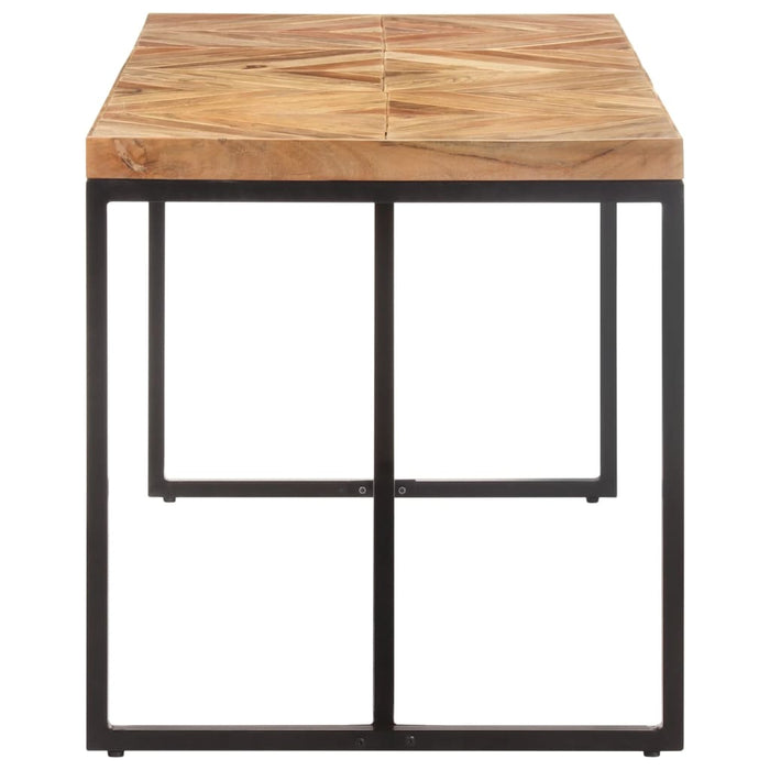 Tavolo da Pranzo 160x70x76 cm in Legno Massello Acacia e Mango 323550