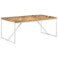 Tavolo da Pranzo 180x90x76 cm Legno Massello di Acacia e Mango 323551