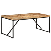 Tavolo da Pranzo 180x90x76 cm Legno Massello di Acacia e Mango