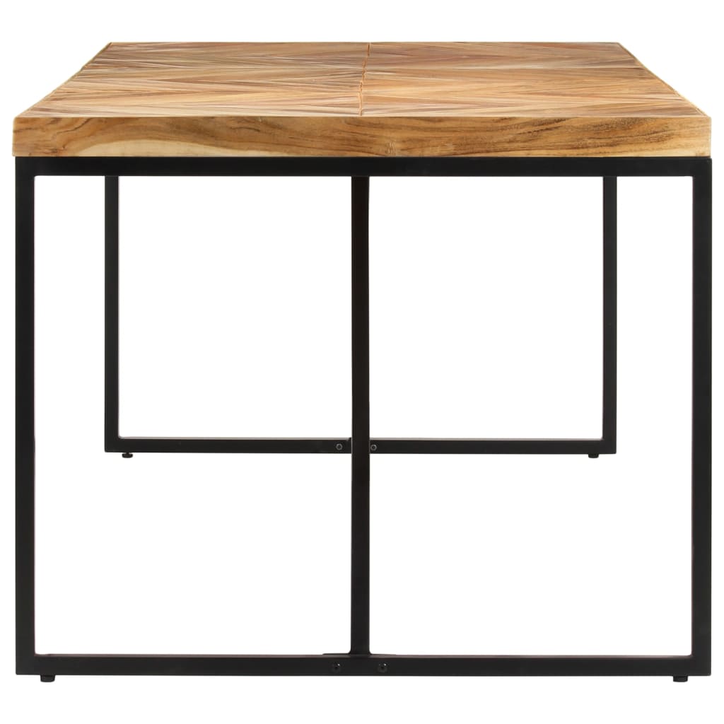 Tavolo da Pranzo 180x90x76 cm Legno Massello di Acacia e Mango